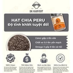 Thumbnail Hạt chia shot Organic DK Harvest nhập khẩu (1 hộp 15 shot) 15x6g - giảm cân, giàu omega3 3