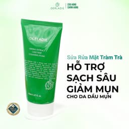 Thumbnail Sữa Rửa Mặt Tràm Trà Sạch Sâu, Kiềm Dầu Derladie Herbal Extract Care Deep Cleansing Foam 150ml 1