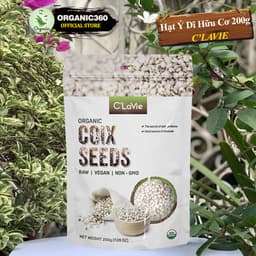 Thumbnail Hạt Ý Dĩ Hữu Cơ C’LAVIE 200g Organic Coix Seeds 1