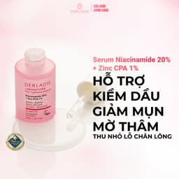 Thumbnail Serum Niacinamide 20% Giảm Mụn, Mờ Thâm Đỏ, Thu Nhỏ LCL Derladie Laboratoire Pore Tightening Ampoule 30ml 1