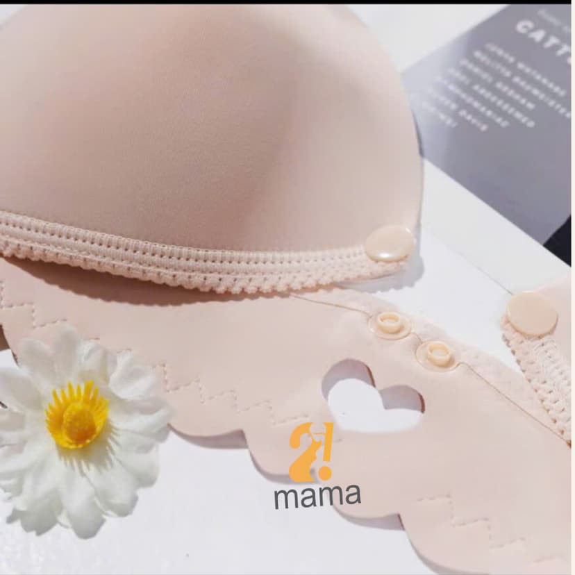 Ảnh Aó lót bầu su 2mama cao cấp trước và sau sinh, áo ngực cho con bú chất su đúc mịn mát và nhẹ nhàng 3