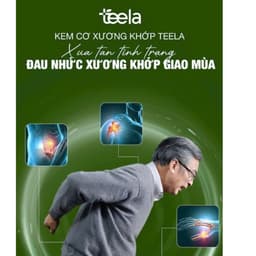 Thumbnail Combo 2 lọ Kem Massage Cơ Xương Khớp TEELA Tác dụng giảm đau nhức xương khớp, cổ vai gáy dung tích 100ml hm1 4