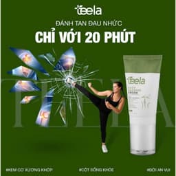 Thumbnail Combo 2 lọ Kem Massage Cơ Xương Khớp TEELA Tác dụng giảm đau nhức xương khớp, cổ vai gáy dung tích 100ml hm1 3