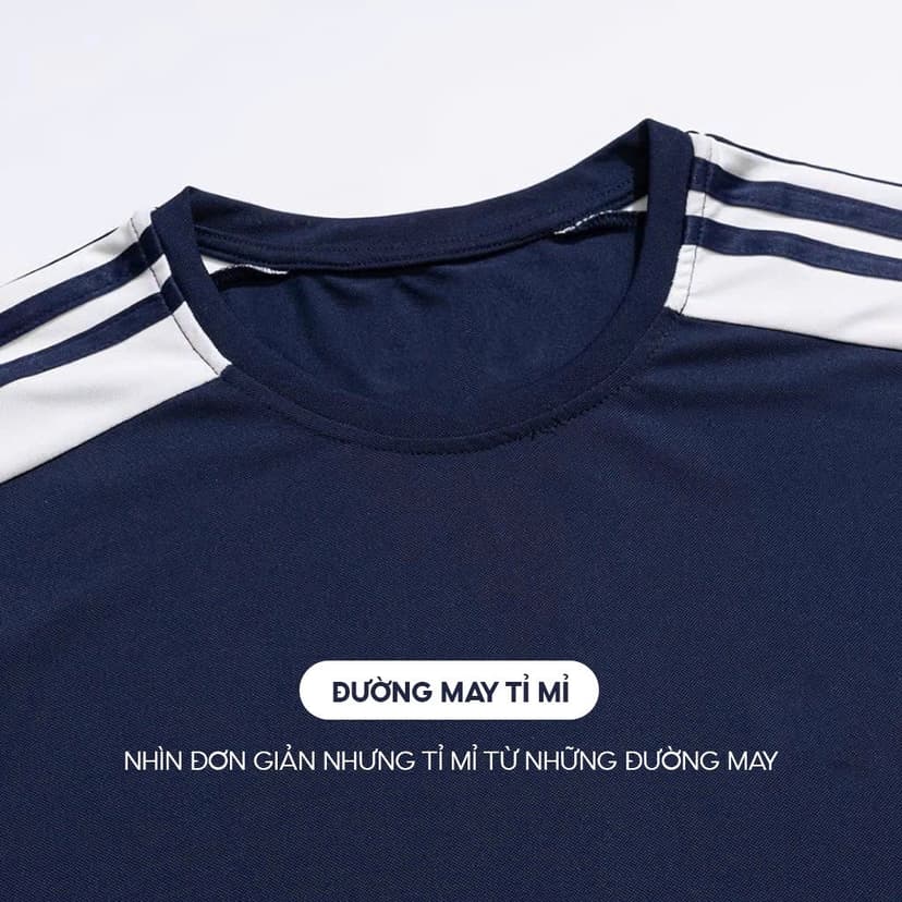 Ảnh Bộ thể thao nam cộc tay thoáng mát năng động phong cách nam tính trẻ trung ELNIDO ED02 4