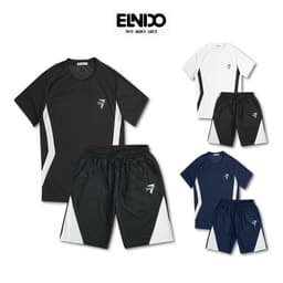 Thumbnail Bộ thể thao nam cộc tay thoáng mát năng động phong cách nam tính trẻ trung ELNIDO ED02 2
