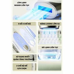 Thumbnail Máy triệt lông lạnh IPL Sapphire Cooling ENZO triệt lông vĩnh viễn tại nhà,9 cấp độ,công nghệ triệt lạnh an toàn cho da 2
