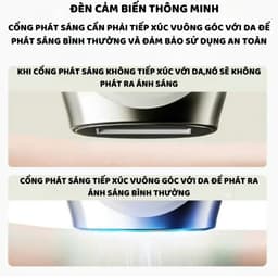 Thumbnail Máy triệt lông lạnh IPL Sapphire Cooling ENZO triệt lông vĩnh viễn tại nhà,9 cấp độ,công nghệ triệt lạnh an toàn cho da 3