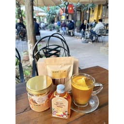 Thumbnail Set quà 8/3 Saffron ngâm mật ong 130gr, trà cam quế thương hiệu Saffron Việt Nam 3