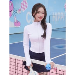 Thumbnail Áo khoác croptop thể thao nữ Missy Today U Wear tay dài chống nắng tôn dáng ôm body hỗ trợ tập gym yoga 3