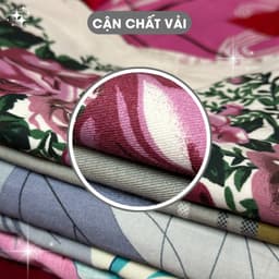 Thumbnail Vỏ Áo Gối Ôm Cao Cấp Cotton 100% Chất Liệu Bao Gối Ôm Mềm Mại Thoáng Mát Bọc Gối Nhiều Mẫu Mã Có Dây Rút 2 Đầu 35x100cm 4