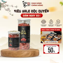 Thumbnail Kỷ tử đỏ sấy khô Triệu Gia cao cấp giúp cải thiện thị lực, đẹp da, đảm bảo an toàn vệ sinh thực phẩm 1