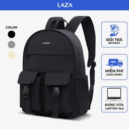 Thumbnail Balo nam LAZA Burll Backpack 630 - Chất liệu vải trượt nước vừa laptop 15.6inch 1