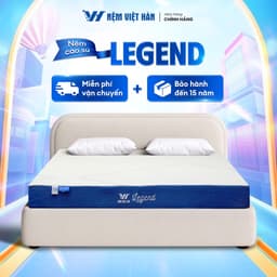 Thumbnail Nệm cao su thiên nhiên Việt Hàn Legend - Nâng Đỡ Vượt Trội - Bảo Hành 15 Năm 1