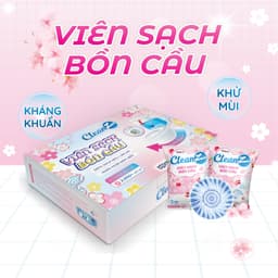 Thumbnail Combo 16 Viên sạch bồn cầu CleanZ chai thả bồn cầu sạch khuẩn tẩy sạch mảng bám khử mùi diệt vi khuẩn toilet 1