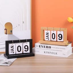 Thumbnail Lịch Gỗ Để Bàn VUADECOR Trang Trí Nhà Cửa, Bàn Làm Việc, Bàn Học Tập Chất Liệu Gỗ Mộc Mạc 4