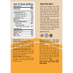 Thumbnail Hạt chia shot Organic DK Harvest nhập khẩu (1 hộp 15 shot) 15x6g - giảm cân, giàu omega3 2