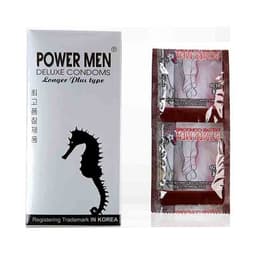 Thumbnail Bao cao su POWER MEN LONGER PLUS gân gai tăng khoái cảm kéo dài thời gian 1