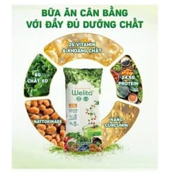 Thumbnail WELITA - Bữa Ăn Dinh Dưỡng Thuần Chay 100% Đạm Thực Vật giúp giảm cân ngừa tai biến Japa kids 2