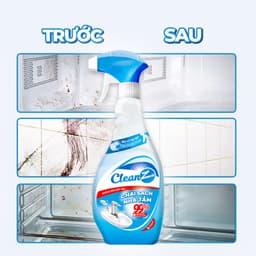 Thumbnail Xịt Sạch Nhà Tắm Đa Năng CLEANZ Vệ Sinh Nhà Tắm Chống Ăn Mòn Inox Vệ Sinh Vòi Rửa,Vòi Sen,Vách Kính 4