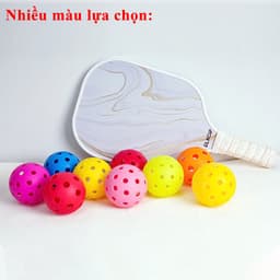 Thumbnail Bóng Pickleball 40 Lỗ 74mm Thi Đấu Ngoài Trời, Tập Luyện Độ Nảy Tiêu Chuẩn USAPA Nhiều Màu Độ Bền Cao Chính Hãng Amalife 2