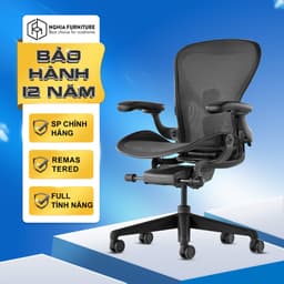 Thumbnail Ghế công thái học Nghia Furniture Ergonomic Herman Miller Aeron - Size B, phiên bản Remastered, Bảo hành 12 năm 1