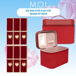 Thumbnail Son lì QUEEN OF ROSE  MOI COSMETICS bản giưới hạn 3g 4