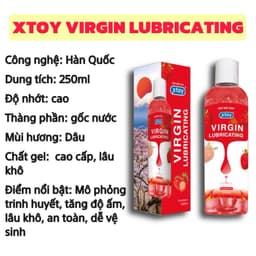 Thumbnail Gel bôi trơn Xtoy  gốc nước, lâu khô, an toàn cho da 1