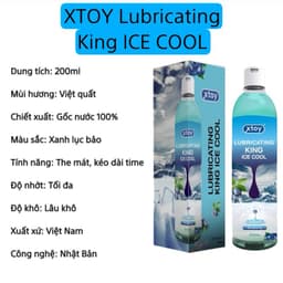 Thumbnail Gel bôi trơn Xtoy  gốc nước, lâu khô, an toàn cho da 3