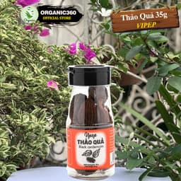 Thumbnail Thảo Quả Tự Nhiên VIPEP 35g Black Cardamom Gia Vị Nấu Ăn 1