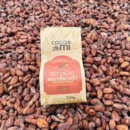Thumbnail Bột Cacao Nguyên Chất Không Đường CACAOMI Premium Gu Đậm Vị - Pha Socola, Trà Sữa, Bánh Chocolate 4