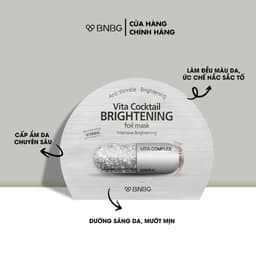 Thumbnail Combo 10 Mặt Nạ BNBG Hỗ Trợ Sáng Da BNBG Vita Cocktail Brightening Foil Mask 30mlx10 2