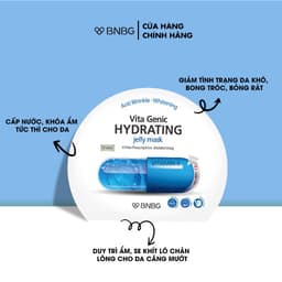 Thumbnail Combo 20 Mặt Nạ BNBG Hỗ Trợ Dưỡng Ẩm, Cấp Nước BNBG Hydrating Vita Genic Jelly Mask 30mlx20 2