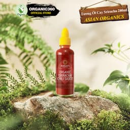 Thumbnail Tương Ớt Cay Sriracha Hữu Cơ ASIAN ORGANICS 280ml Organic Sriracha Chili Sauce 2