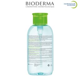 Thumbnail Dung dịch làm sạch và tẩy trang Micellar cho da hỗn hợp và da dầu Bioderma Sébium H2O - 500ml (có nắp nhấn) 4