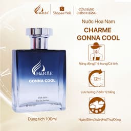Thumbnail Nước Hoa Nam CHARME GONNA COOL 100ml Lưu Hương Lâu Thơm Mát, Mạnh Mẽ, Thanh Lịch Cho Các Quý Ông 3