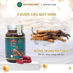 Thumbnail Viên Uống Đông Trùng Linh Chi Nhung Hươu Kim Cương Vàng - Tăng Cường Đề Kháng, Bồi Bổ Cơ Thể 60 viên 3