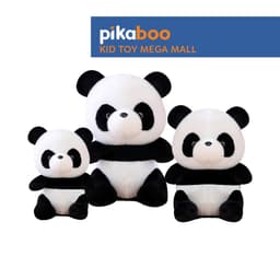 Thumbnail Gấu bông gấu trúc Panda Pikaboo gấu trúc nhồi bông tinh khiết cao cấp, lông mềm mịn co dãn 4 chiều 1
