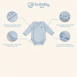Thumbnail Body chip dài tay cài chéo Siro Bubaby 1