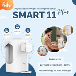 Thumbnail Máy đun và hâm nước pha sữa thông minh tiện lợi Smart 11 Plus FATZBABY FB3835HB 2