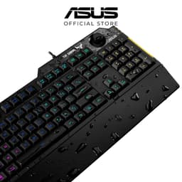 Thumbnail Bàn phím cơ quang gaming TUF GAMING K1 90MP01X0-BKUA00 Aura Sync Đệm tay tháo rời Chống nước 300 ml 3