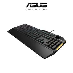 Thumbnail Bàn phím cơ quang gaming TUF GAMING K1 90MP01X0-BKUA00 Aura Sync Đệm tay tháo rời Chống nước 300 ml 2