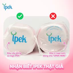 Thumbnail Combo 4 cây bông tẩy trang IPEK chính hãng Thổ Nhĩ Kỳ 100% cotton tự nhiên (4*150) 4