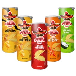 Thumbnail Combo 5 Hộp Snack Khoai Tây Mister Potato 85g (2 phô mai + truyền thống + hành kem + cay) 1