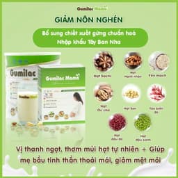 Thumbnail Sữa Hạt Gumilac Mama Bổ Sung 28 Loại Vitamin Khoáng Chất, Giúp Mẹ Bầu Khỏe Đề Kháng Tốt Chính Hãng 2