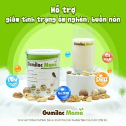 Thumbnail Sữa Hạt Gumilac Mama Bổ Sung 28 Loại Vitamin Khoáng Chất, Giúp Mẹ Bầu Khỏe Đề Kháng Tốt Chính Hãng 3