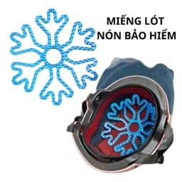 Thumbnail Miếng lót silicon nón bảo hiểm thoáng khí giúp bảo vệ đầu và giữ kiểu tóc khi đội nón 1