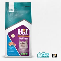 Thumbnail Hạt cho mèo triệt sản HJ PREMIUM SALMON, RICE STERILISED CAT - cá hồi, gà, bò bao 2kg 1