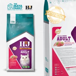 Thumbnail Hạt cho mèo trưởng thành HJ PREMIUM CHICKEN, BEEF ADULT CAT - thịt gà, thịt bò bao 2kg 2