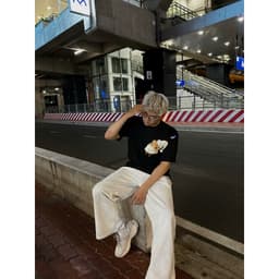 Thumbnail Áo thun FIDE JoyBear unisex form rộng đính gấu local brand cổ tròn oversize - AT154 (Tặng gấu) 3