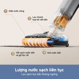 Thumbnail Máy hút bụi lau nhà khô và ướt đa năng X4 Pro - Hàng chính hãng 2